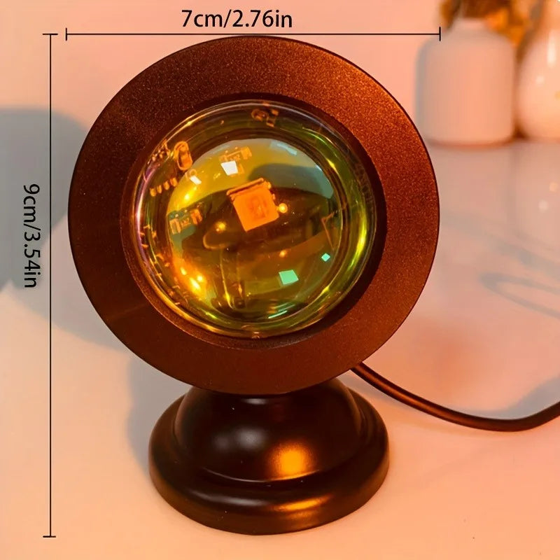 Sunset Projektionslampe - 16 Farben LED Atmosphäre Licht