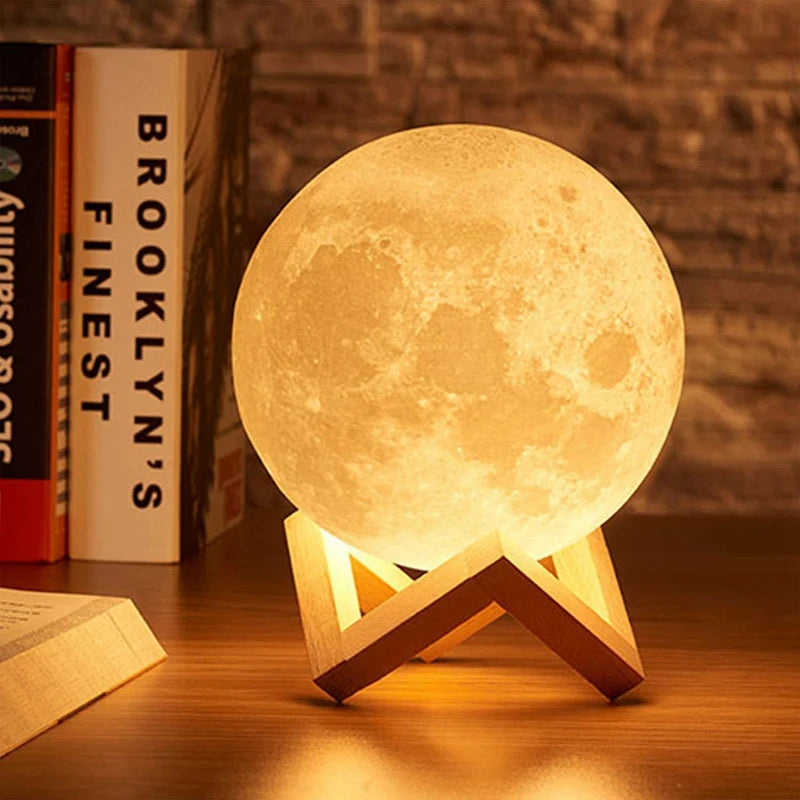Mondlicht Smart-Lampe – 16 Farben & Fernbedienung