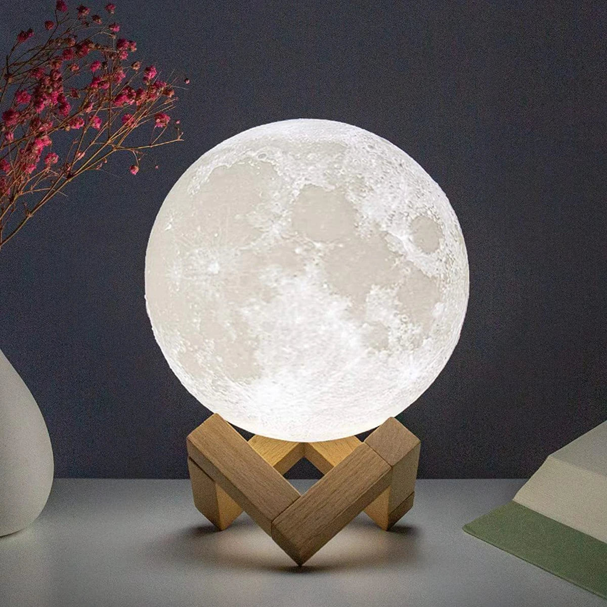 Mondlicht Smart-Lampe – 16 Farben & Fernbedienung