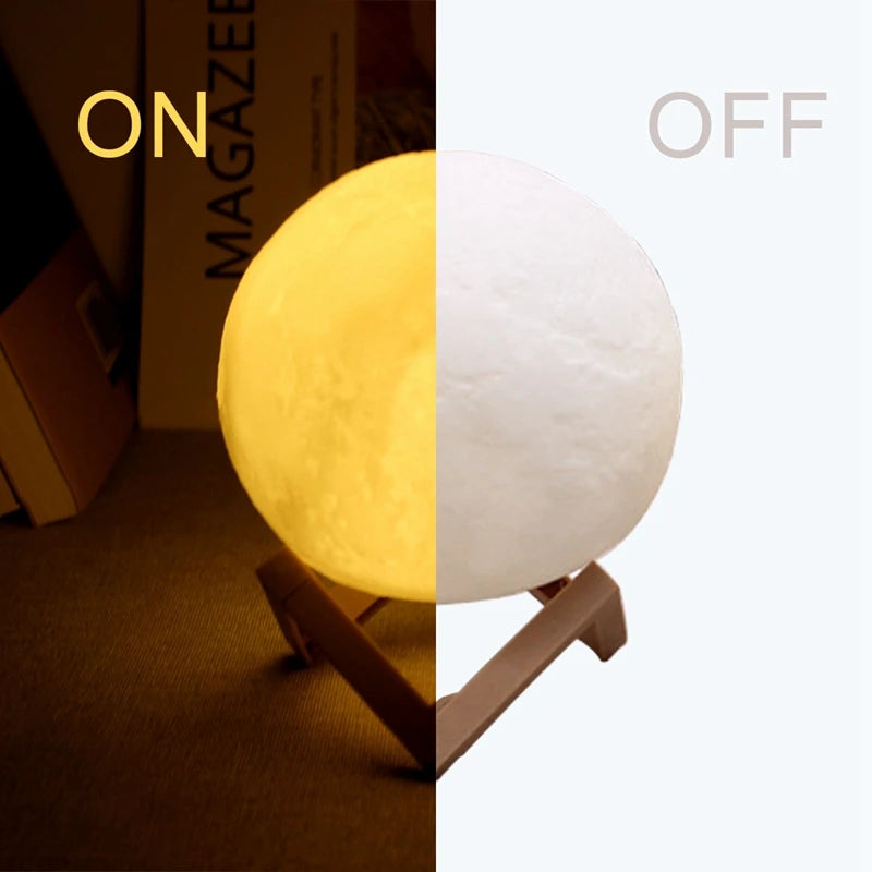 Mondlicht Smart-Lampe – 16 Farben & Fernbedienung