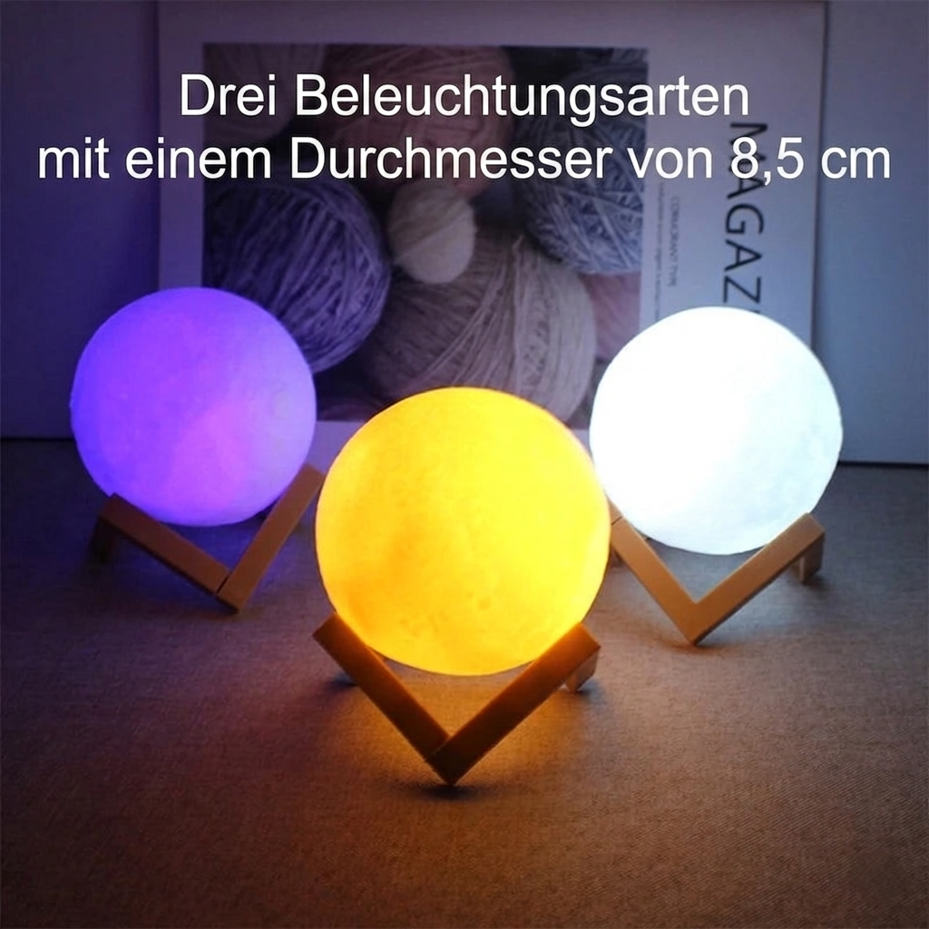 Mondlicht Smart-Lampe – 16 Farben & Fernbedienung