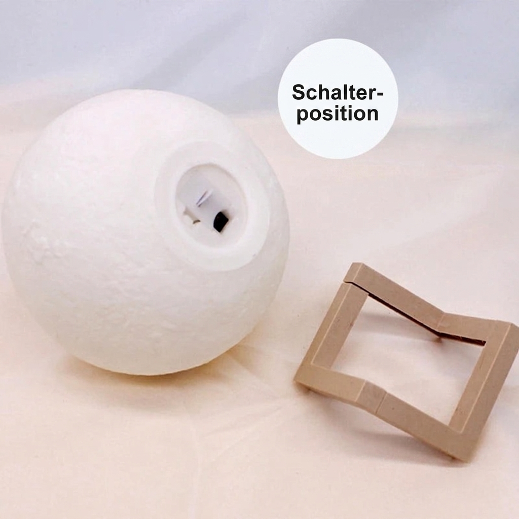 Mondlicht Smart-Lampe – 16 Farben & Fernbedienung
