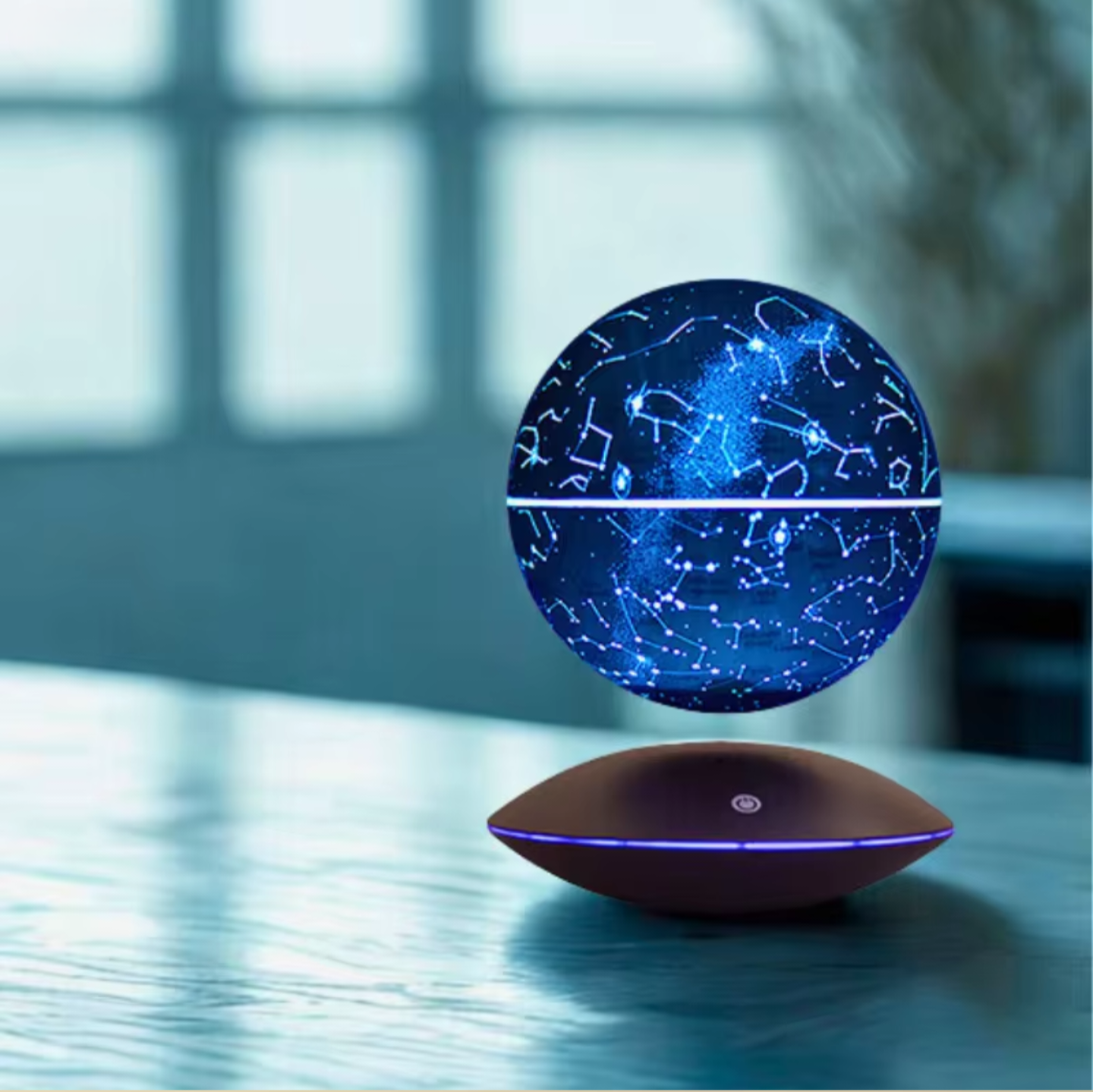 Schwebende LED-Magnetlampe – Futuristisches Design & 10 Farbmodi