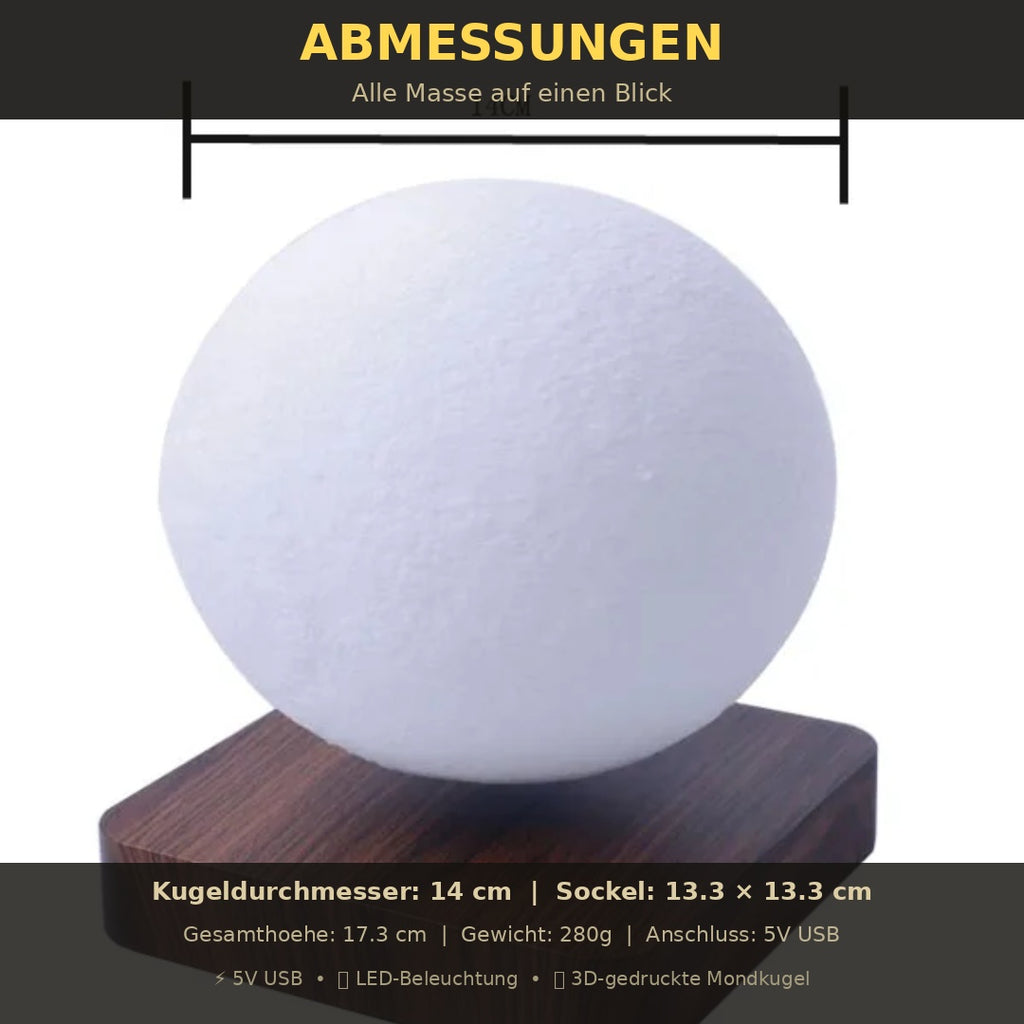 Levitierender Mond: Dein Stück Universum im Wohnzimmer
