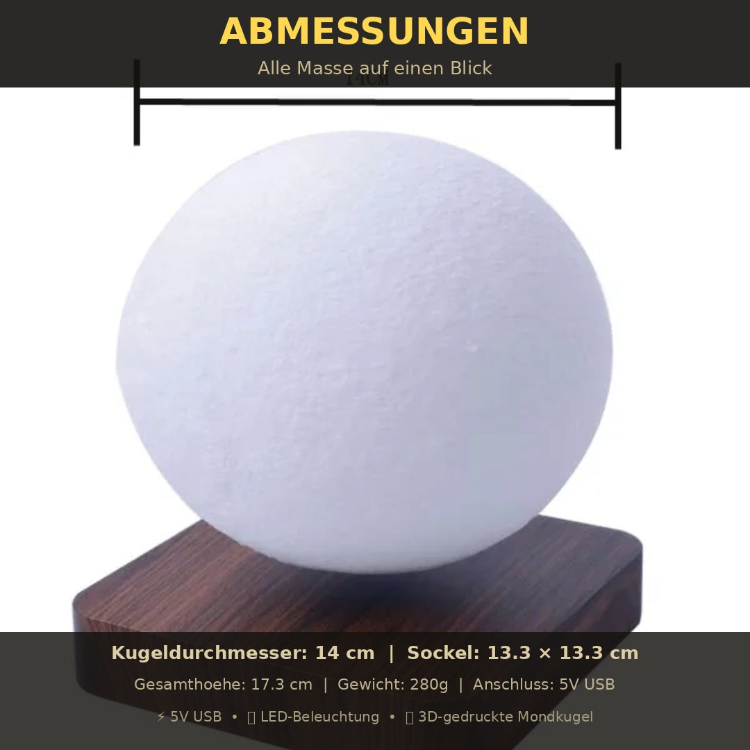 Levitierender Mond: Dein Stück Universum im Wohnzimmer