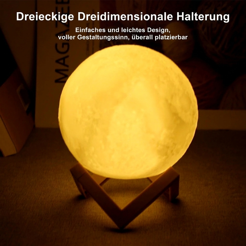 Mondlicht Smart-Lampe – 16 Farben & Fernbedienung